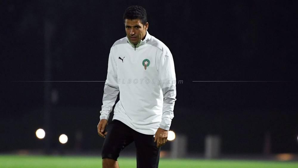 بعد الانتصار على فلسطين.. عموتة يبرمج حصة تدريبية صباحية يوم غد الخميس