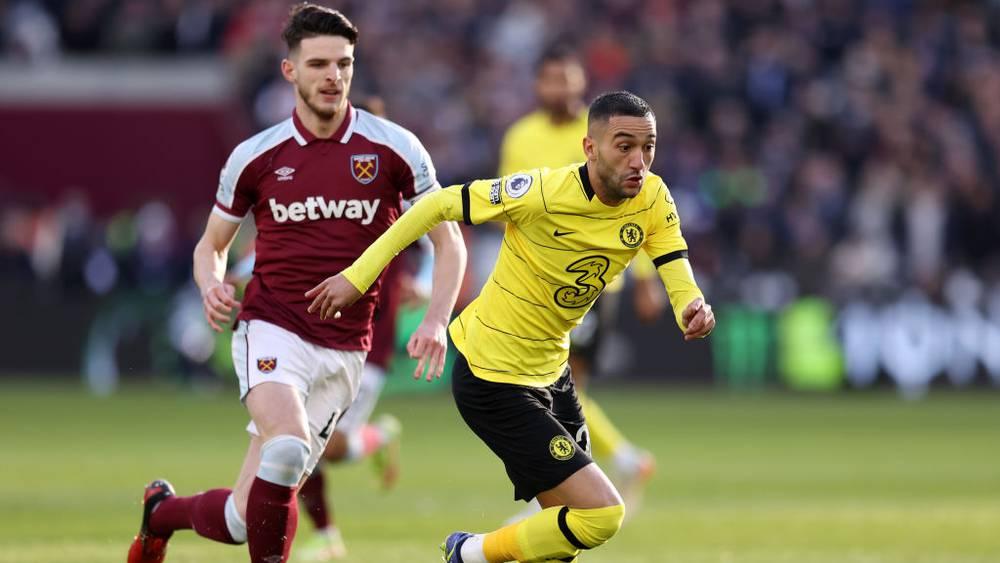 وست هام يهزم تشيلسي في مباراة "نارية" وزياش يصنع هدفًا "بديعًا" لماونت