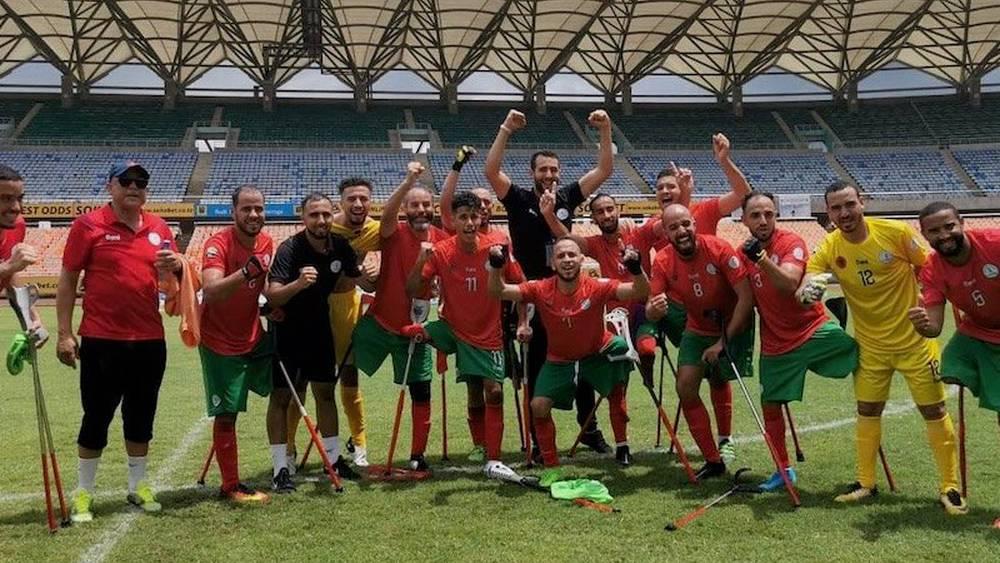 المنتخب المغربي لكرة القدم لمبتوري الأطراف يصل مساء يومه الخميس للمملكة