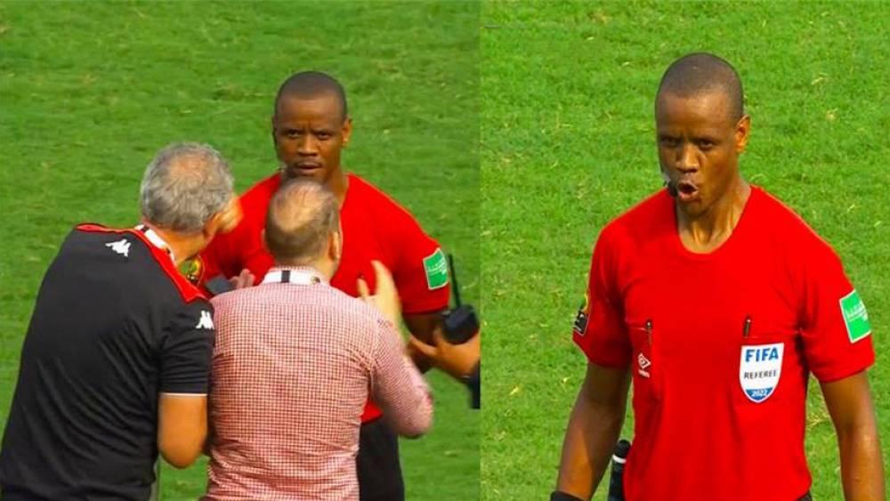 رئيس لجنة الحكام بـ"الكاف": "سيكازوي أصيب بضربة شمس في مباراة تونس ومالي وتم نقله للمستشفى"