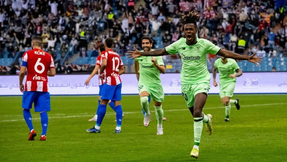 أتلتيك بلباو يقلب الطاولة على أتلتيكو مدريد ويضرب موعدا مع الريال في نهائي كأس السوبر الإسباني