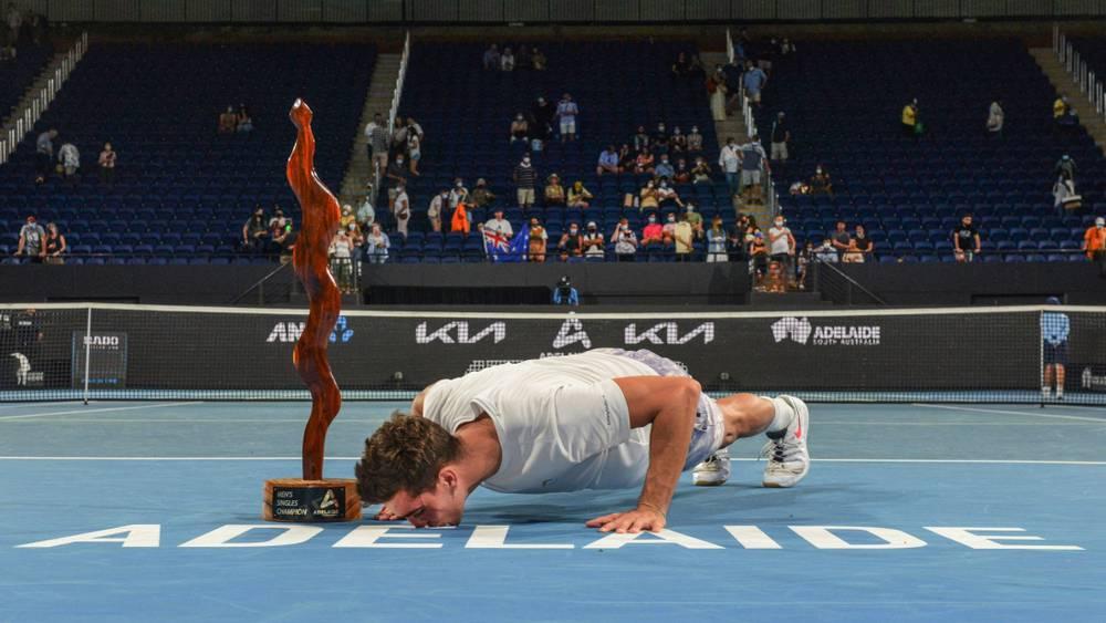 ATP: Kokkinakis remporte son premier titre à Adelaïde