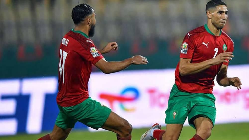 CAN 2021 : Boufal et Hakimi dans l'équipe type de la première phase