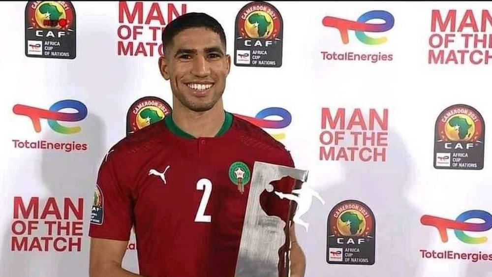 CAN 2021 : Achraf Hakimi élu homme du match
