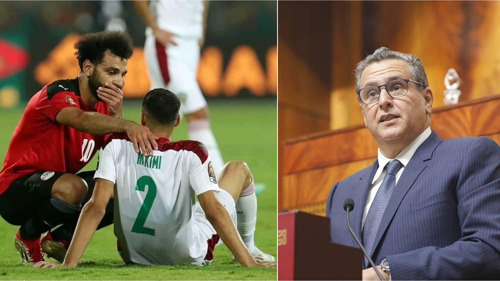 أخنوش: "لا كلشي لبارح نعس مقلق فاللعابة منعسوش والليل كامل وهوما تيبكيو.. عندنا مباريات مهمة بعد شهر وخص المغاربة يشجعوهم"