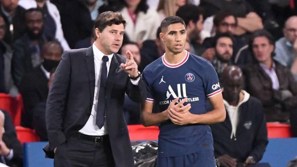 PSG : Pochettino n'est pas contre l'idée qu'Achraf Hakimi puisse tirer des coups francs
