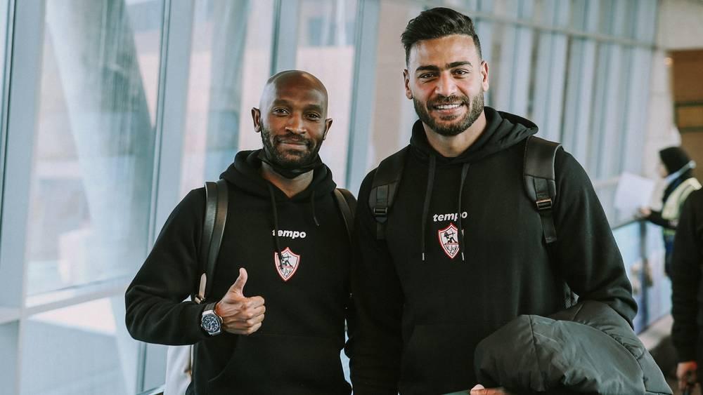 بحضور أبو جبل وبنشرقي وآخرين.. بعثة الزمالك تشد الرحال إلى المغرب