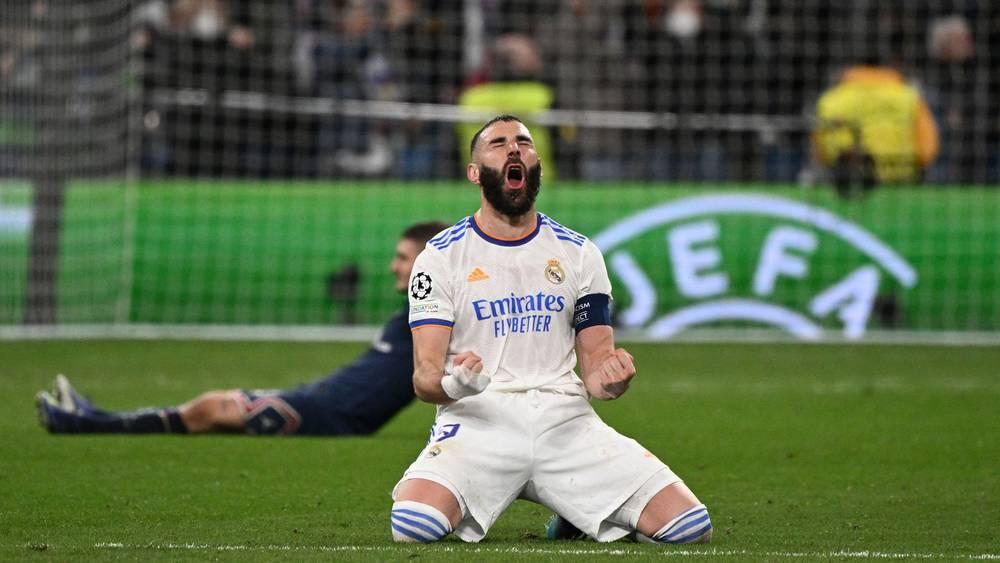 كورتوا: "بنزيما أظهر لماذا يستحق ربما الفوز بالكرة الذهبية هذا العام"