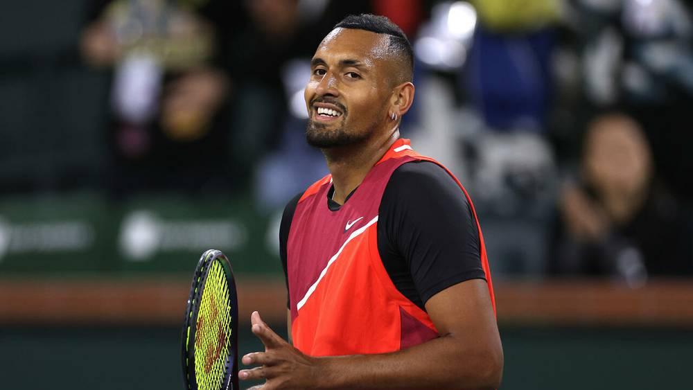 Indian Wells: L’Australien Kyrgios premier qualifié pour les quarts après le forfait de Sinner
