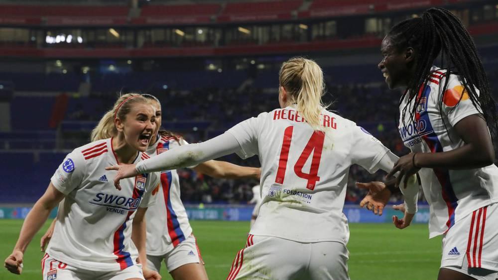 Ligue des champions féminine: Lyon bat la Juventus et jouera les demi-finales