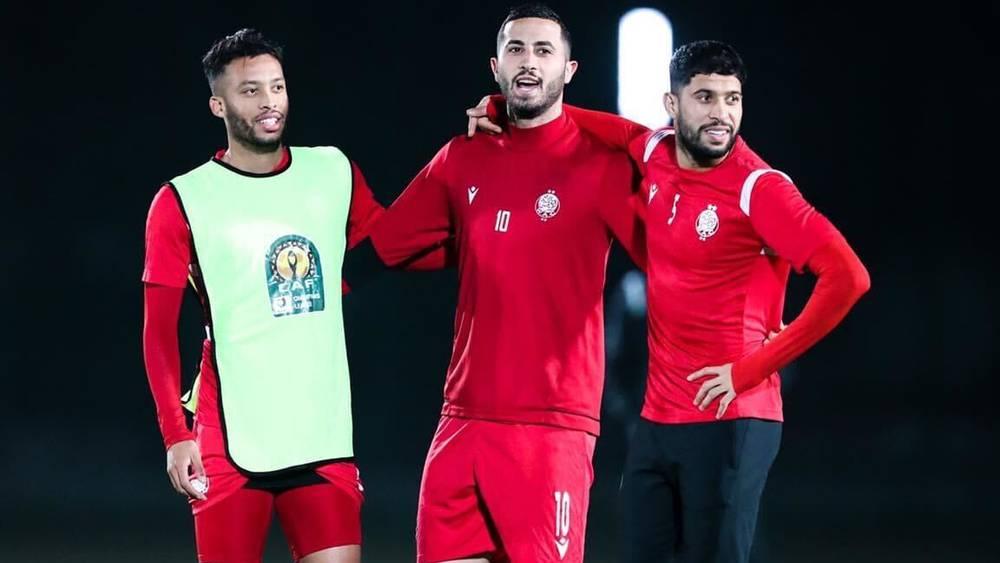 الوداد الرياضي يجري حصة تدريبية مسائية تأهبا لمواجهة شباب بلوزداد في إياب ربع نهائي عصبة الأبطال