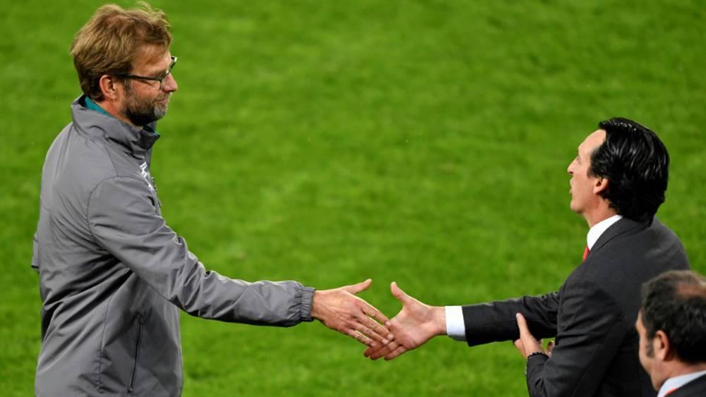 Ligue des champions : Emery vise «le match parfait» face à Liverpool, «rien n'est acquis» selon Klopp