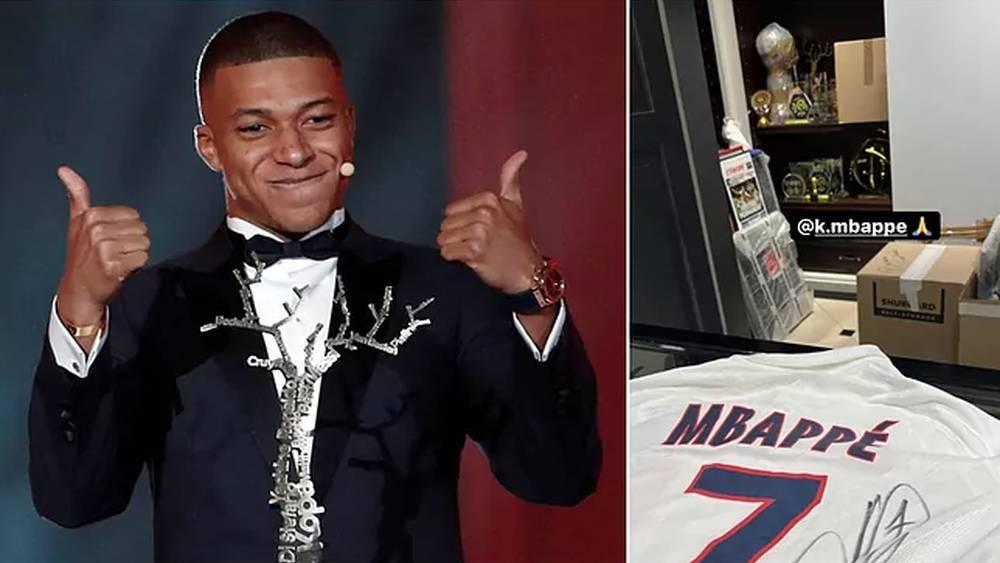 تسريب "صورة" من منزل مبابي تعطي تلميحًا لقرب انتقاله إلى ريال مدريد