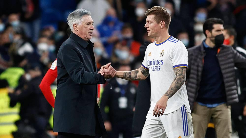 كروس: "أنشيلوتي طلب رأي اللاعبين ذوي الخبرة بشأن التبديلات وهذه المواقف تعكس لك مكانته كمدرب"