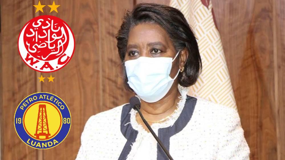 وزيرة الشباب والرياضة في أنغولا تدعو المواطنين لدعم بيترو أتلتيكو وتؤكد: "الفريق سيمثل أنغولا وأناشد الجميع بالذهاب إلى الملعب"