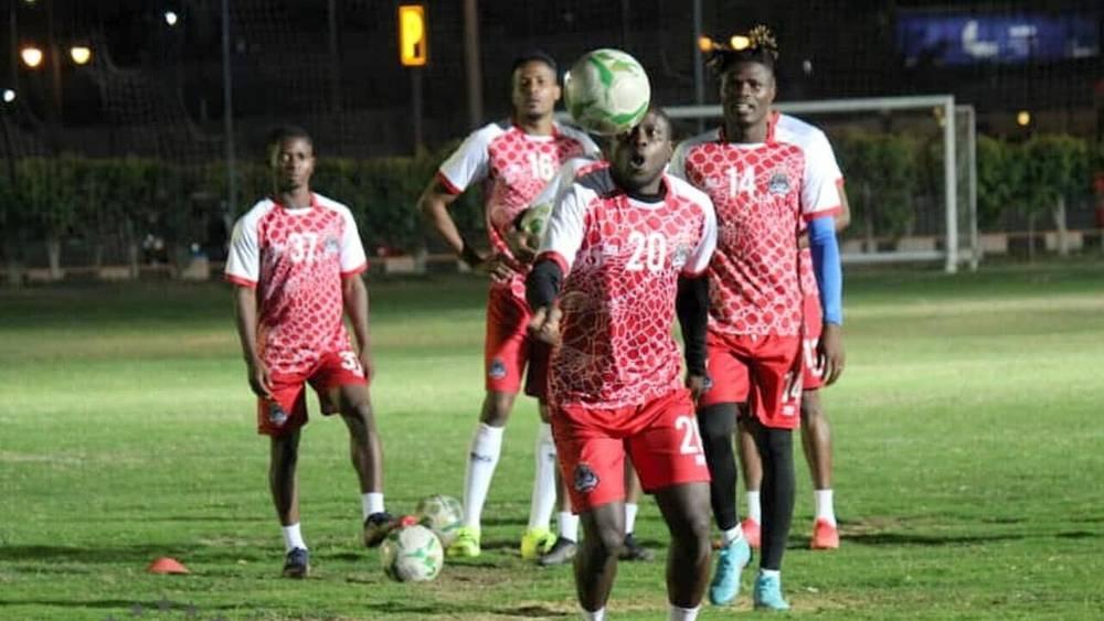 تي بي مازيمبي الكونغولي يجري آخر حصة تدريبية قبل مواجهة الإياب أمام نهضة بركان