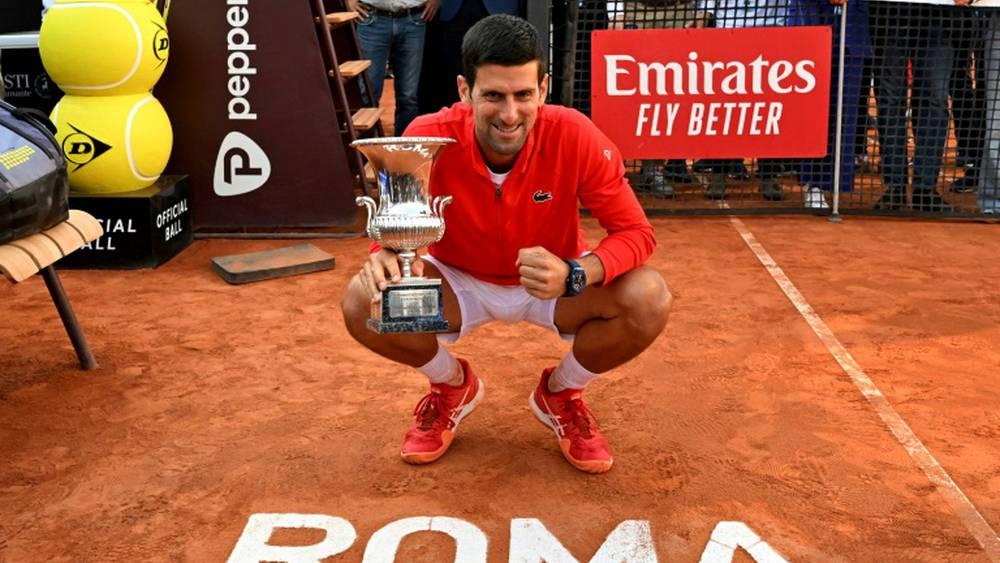 Tennis: Djokovic lancé vers Roland-Garros avec un 6e sacre romain