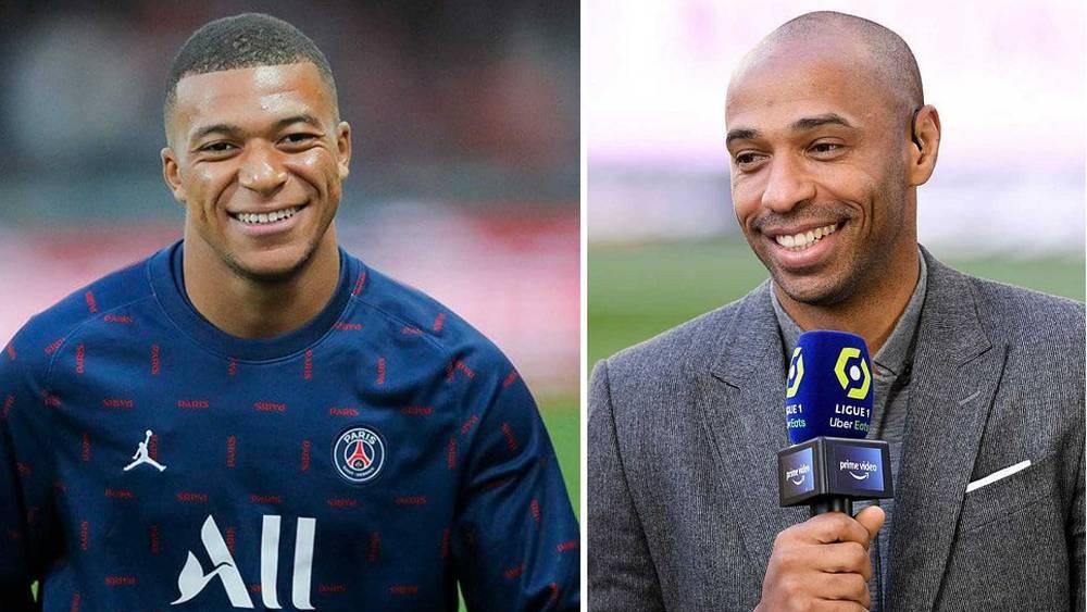 تيري هنري: "مبابي اختار البقاء لأنه أراد ذلك وليس لأجل المال ووجوده مهم لكرة القدم الفرنسية"