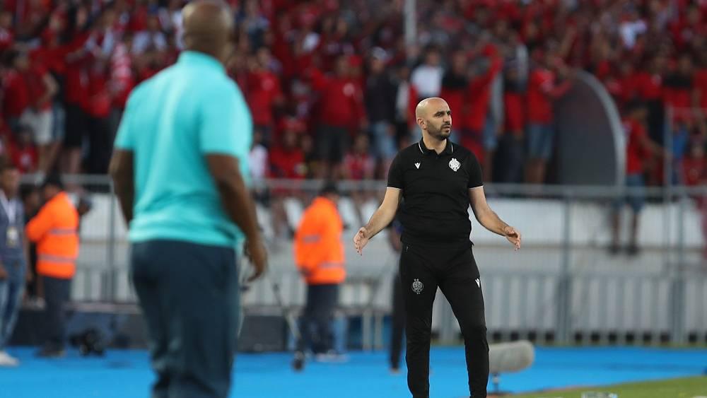 الركراكي: "حْنا كنا ريال مدريد اليُوم وبَاش تدي دوري أبطال أفريقيا بتواجد أَندية مِثل الأهلي والترجي والرجاء ماشي سَاهلة"