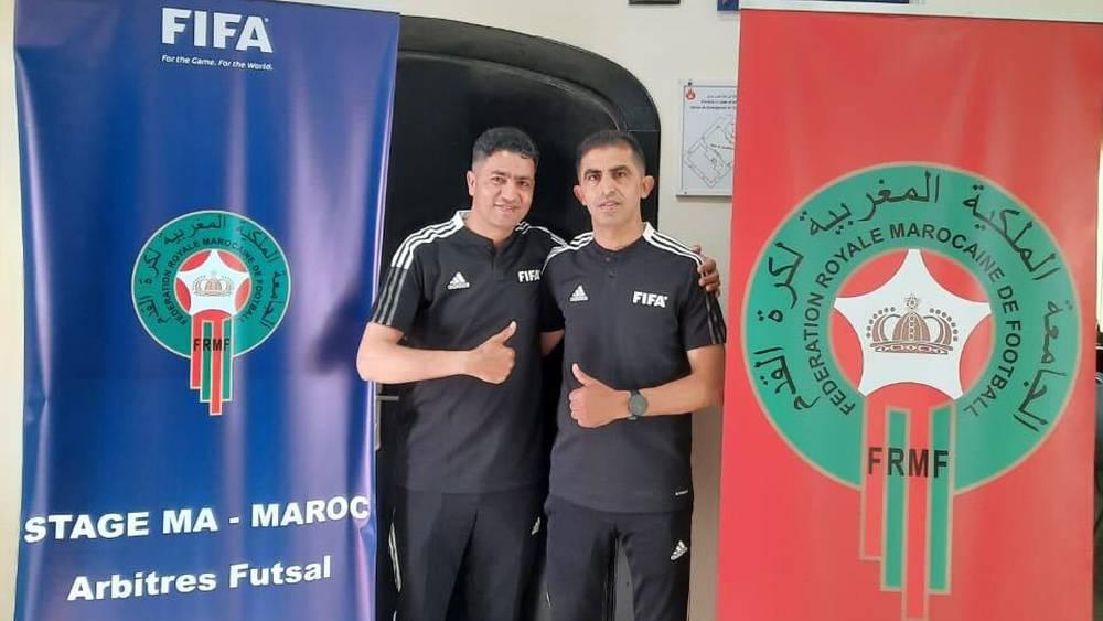 رسميا/ التحكيم المغربي ممثل بخالد هنيش وسعيد الحوض في كأس العرب لـ"الفوتسال"