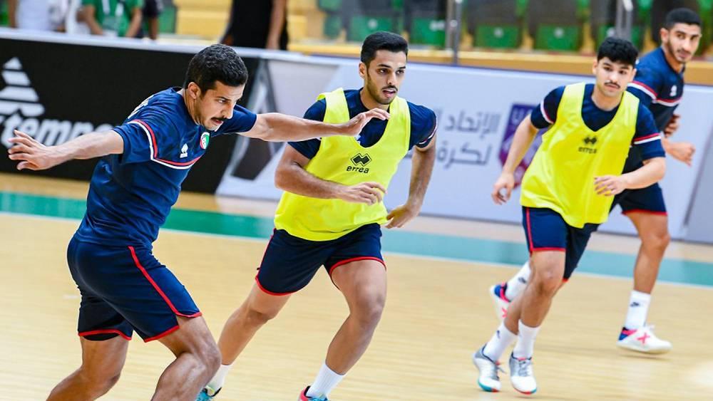 كأس العرب لـ"الفوتسال"/ المنتخب الكويتي يخوض أولى حصصه التدريبية في السعودية استعدادا لمواجهة المغرب