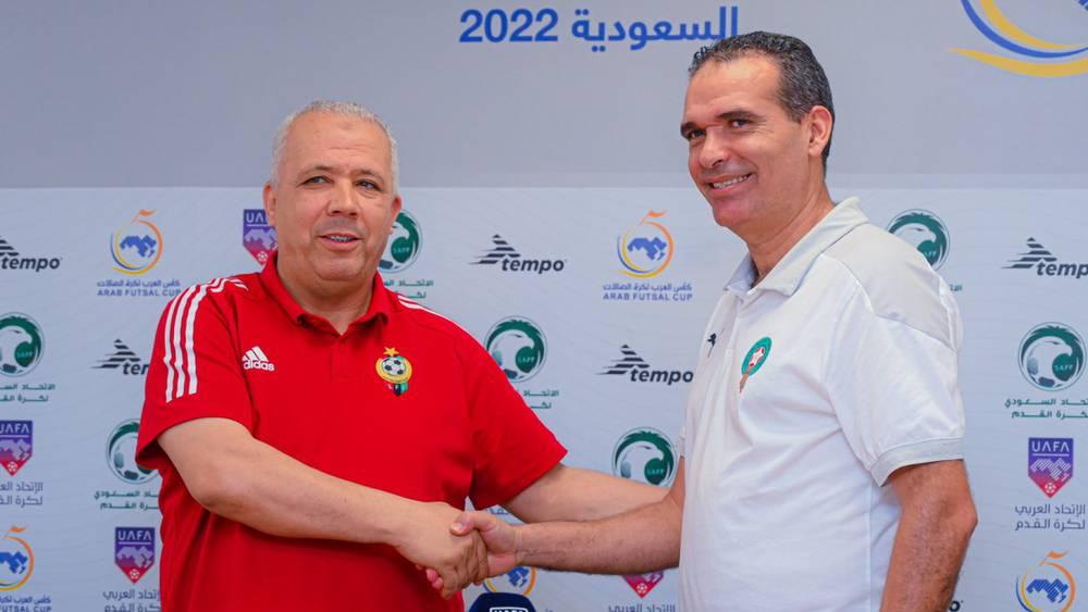 مدرب منتخب ليبيا للفوتسال: "نمر بظروف صعبة بسبب الإصابات لكننا سنكتسب خبرات كبيرة أمام منافس قوي مثل المغرب"