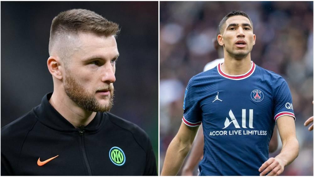 تقارير فرنسية/ حكيمي كان سببا رئيسيا في إقناع زميله السابق سكرينيار باختيار عرض باريس سان جيرمان