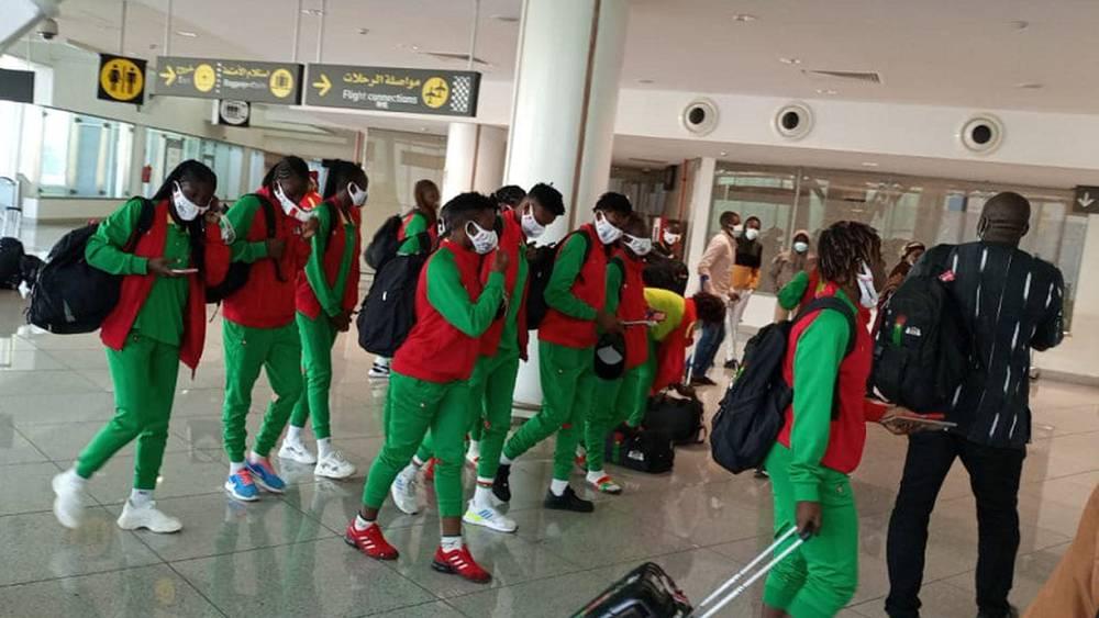 بلائحة تضم 26 لاعبة.. منتخب بوركينا فاسو يحط الرحال في الدار البيضاء تأهبا للمشاركة في "كان المغرب 2022"