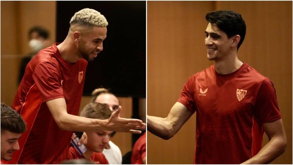 بونو والنصيري يلتحقان بالمعسكر التدريبي لإشبيلية في كوريا الجنوبية