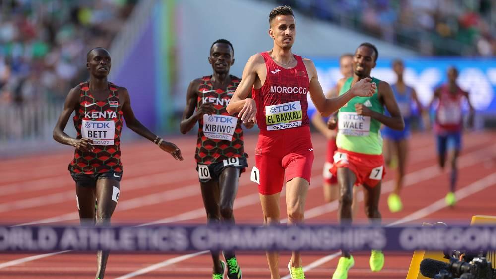 بطولة العالم لألعاب القوى "يوجين 2022"/ سفيان البقالي يتأهل إلى نهائي 3000 متر موانع