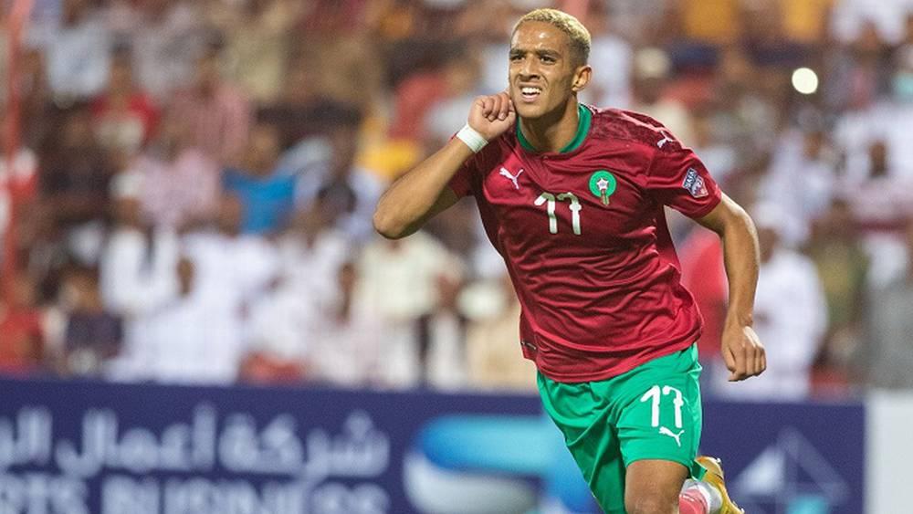 عبد الرحمان السوسي (لاعب المنتخب المغربي للشبان) عن مواجهة فلسطين: "سنحاول بكل مميزاتنا أن نفوز يوم غد إن شاء الله"