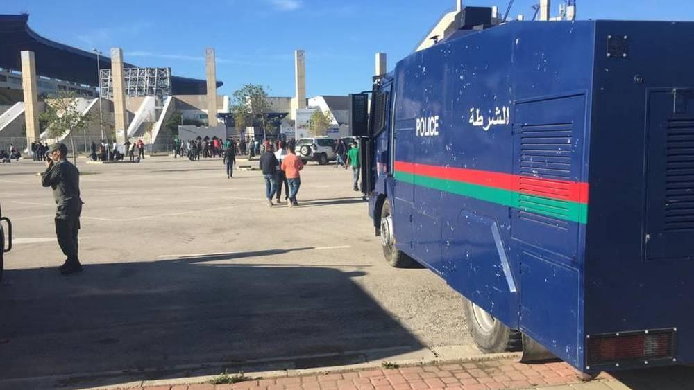 WAC - RSB : renforts de police autour du Complexe Moulay Abdellah pour assurer la sécurité de la finale