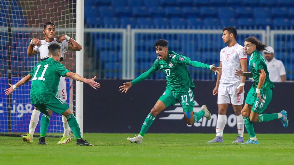 الجزائر تفوز على تونس (1-0) وتعبر لملاقاة مصر في نصف نهائي كأس العرب للشباب