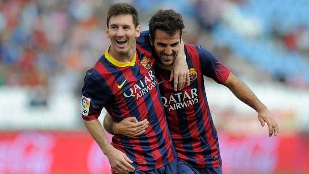 فابريغاس عن عودة ميسي إلى برشلونة: "إنه حلم يمتلكه النادي وجميع الجماهير"