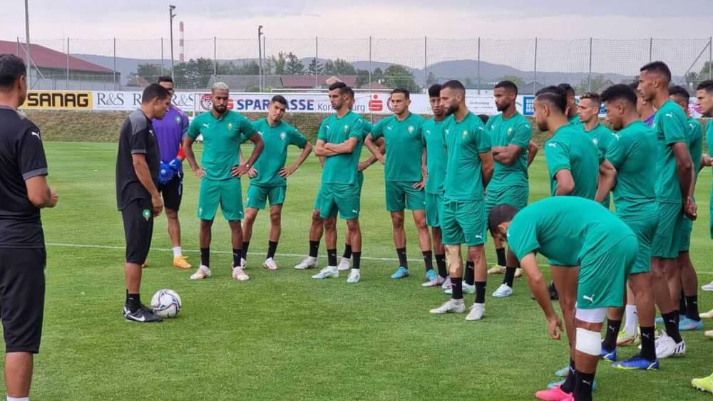 La sélection marocaine des locaux fait un match nul contre le Qatar (2-2)