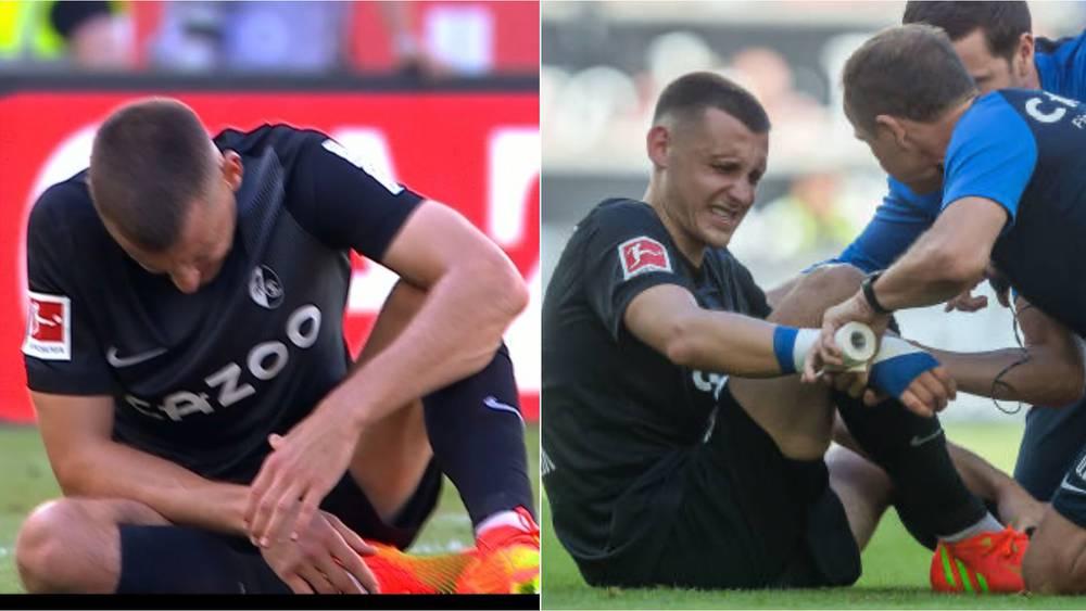 لاعب فرايبورغ "إيجيستين" أكمل مباراة شتوتغارت بكسر في يده ومدربه يؤكد: "ظل طوال المباراة يقول لي أن العظام تحتك ببعضها"