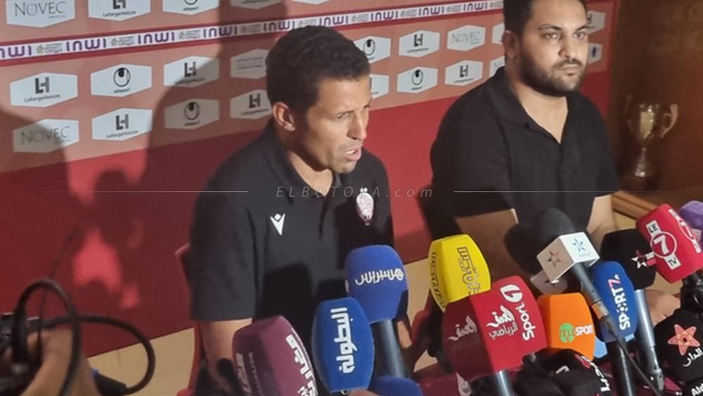 عموتة: "يلزمنا ما بين 3 إلى 4 أسابيع حتى يكون الفريق جاهزا بنسبة 100% وفترة الركراكي في الوداد انتهت بشكل إيجابي"