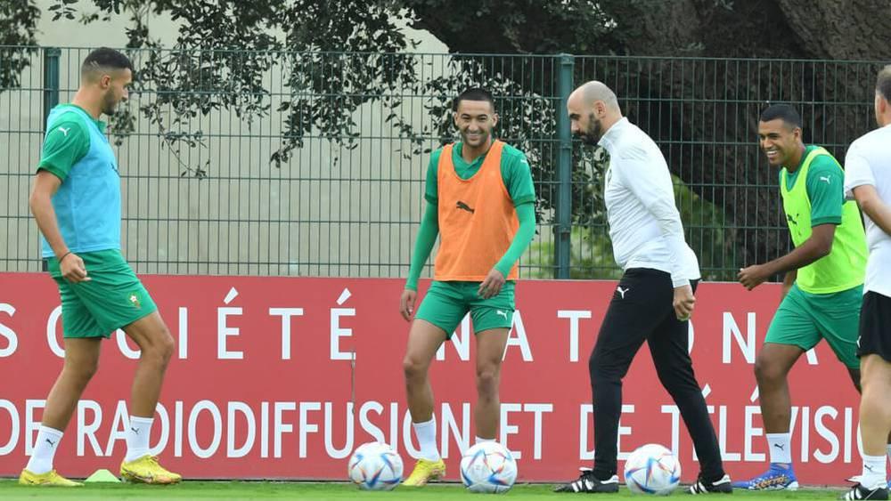 Avec la présence de Ziyech, l’équipe nationale marocaine poursuit ses préparatifs