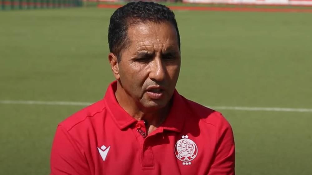 بنعبيشة لـ"البطولة": "مدرسة الوداد استقطبت هذا الشهر 500 طفل وهدفنا تواجد 10 لاعبين من أبناء النادي في الفريق الأول بعد 3 أو 4 سنوات"