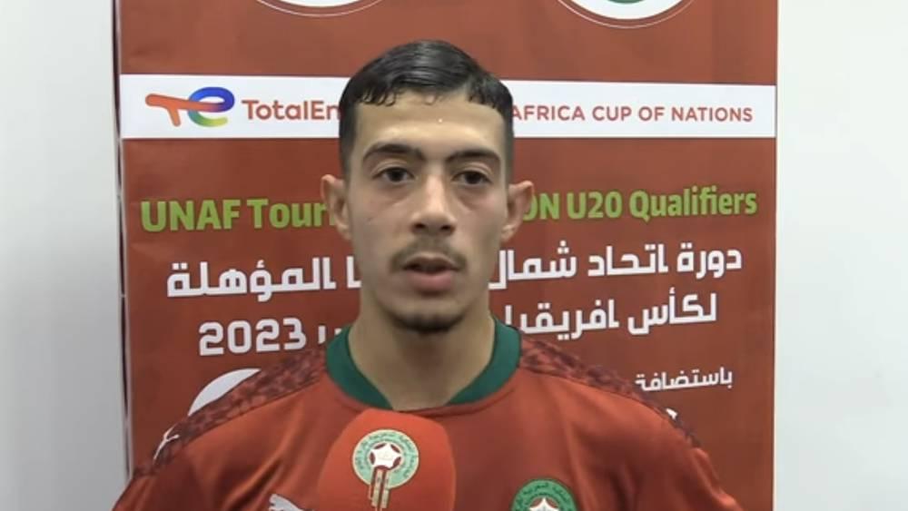 أيمن مورير (لاعب المنتخب المغربي تحت 20 سنة): "الفوز على الجزائر يجعلنا نخوض مواجهة ليبيا بأريحية ونسعى لتحقيق التأهل لـ'الكان'"