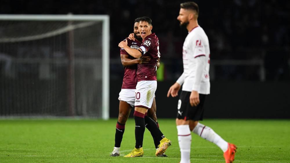 الدوري الإيطالي/ تورينو يُكبد ميلان ثاني خسارة هذا الموسم