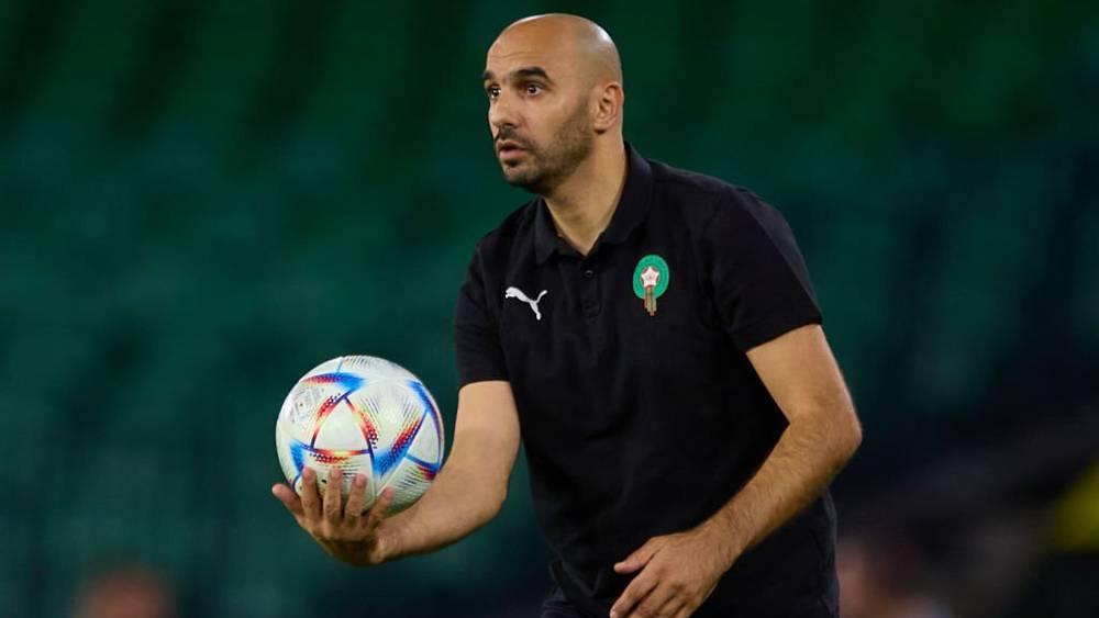 الركراكي: "سنعتمد في المونديال على أسلوب هجومي والمنتخب المغربي قادر بمساندة أنصاره على خلق المشاكل لأي خصم"