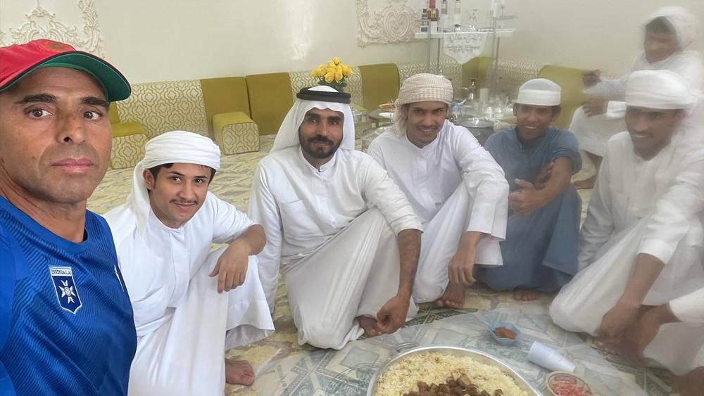 Auxerre-Doha - Abderrazak El Badaoui mène l'aventure en vélo