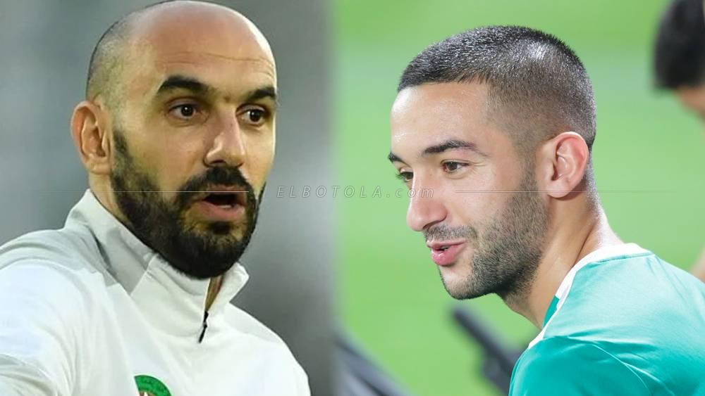 الركراكي: "المغرب يحب زياش كثيرا ويحتاجه غدا أمام كرواتيا وحين يمتلك الثقة المطلوبة يصبح من أفضل اللاعبين في العالم"