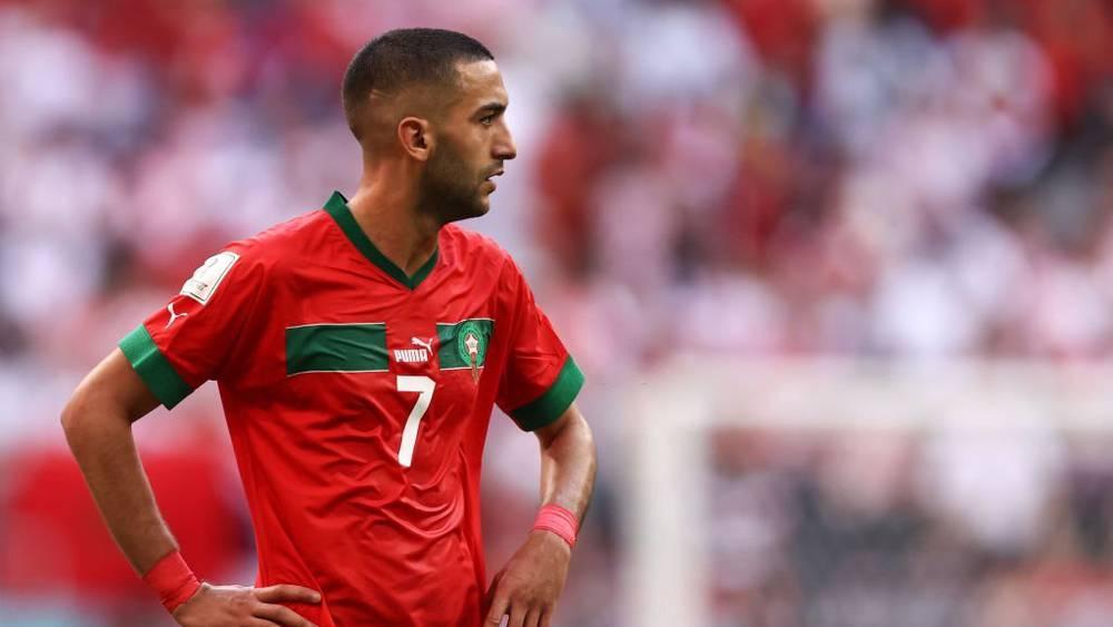 حكيم زياش: "التعادل أمام كرواتيا نتيجة جيدة وتنتظرنا مباراة مختلفة ضد منتخب بلجيكا"