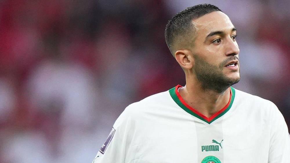 حكيم زياش يحصد جائزة "رجل المباراة" أمام بلجيكا