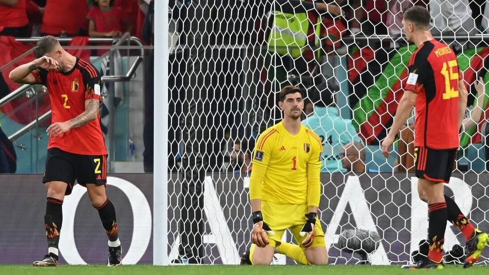 كورتوا يتوعد مسرب خبر شجار لاعبي بلجيكا بعد الهزيمة أمام المغرب ويؤكد: "إذا اكتشفنا من سرب المعلومات فسيكون آخر يوم له في المنتخب"