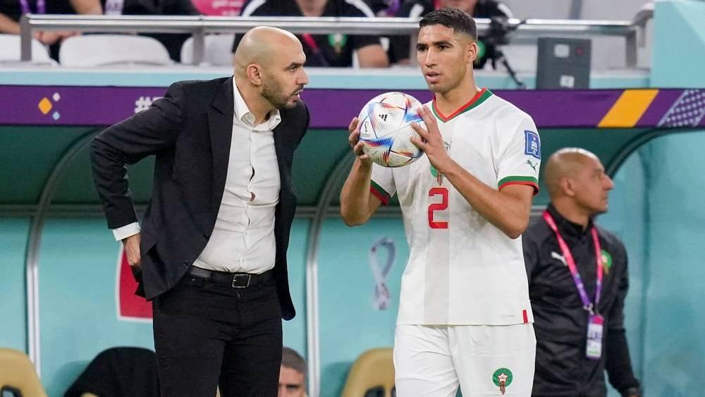 الركراكي عن حكيمي: "هذا مَاشي غِير راجل.. المسْخوط رْبح رَجل المباراة وَاخا مْضروب وْالمغاربة خْص يبُوسو ليه رَاسو كل نْهار"