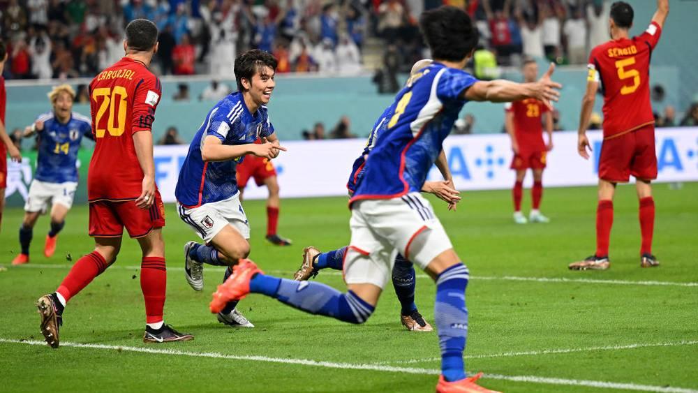 كأس العالم/ إسبانيا في مواجهة المغرب بخسارتها (1-2) ضد اليابان وألمانيا تغادر البطولة