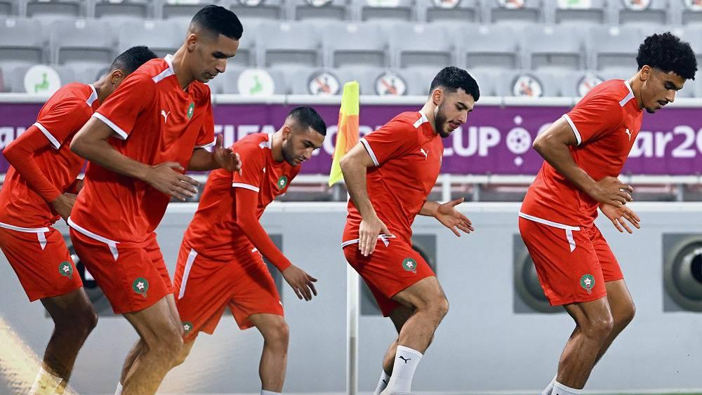 المنتخب المغربي يستأنف استعداداته غدا الخميس بحصة تدريبية مغلقة تأهبا لمواجهة البرتغال
